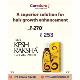 Best Ayurvedic Oil for Hair Growth – Now Available @ Caredura Store!
