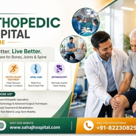 Best Orthopedic Hospital in Indore – Sahaj Hospital