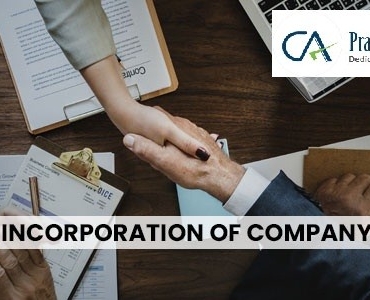 Incorporation of a Company in India