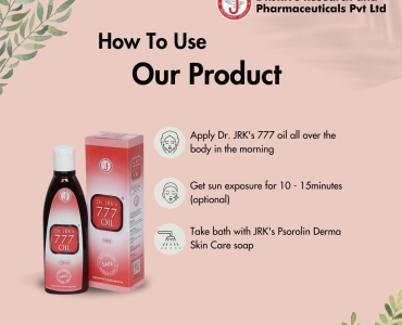 Dr. JRK’s 777 Oil – A Clinically Proven Oil for Psoriasis Relief