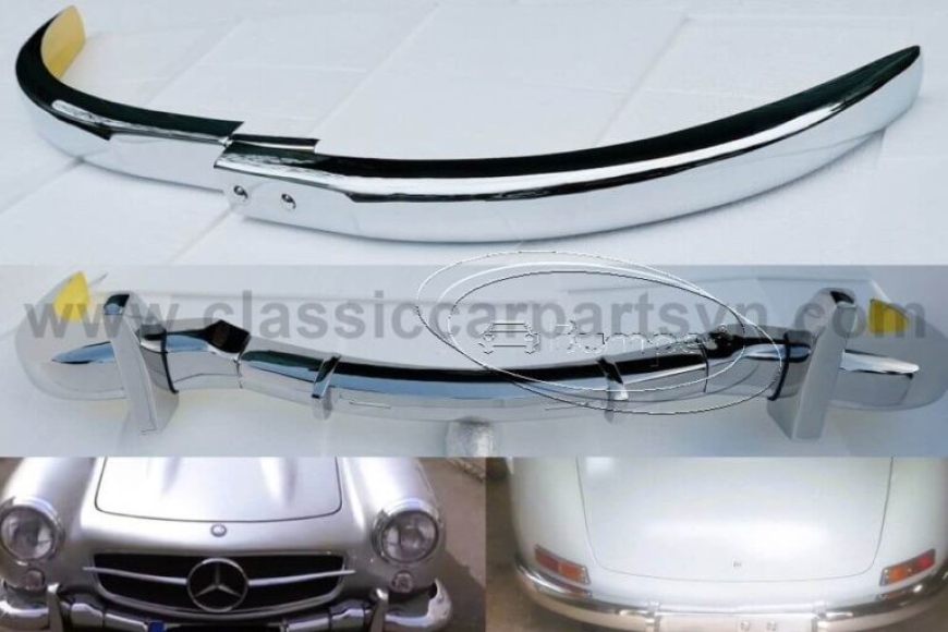 Mercedes 300SL gullwing coupe bumper (1954-1957) 1